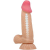 PRETTY LOVE - SLIDING SKIN SERIES DILDO REALÍSTICO CON VENTOSA PIEL DESLIZANTE 19.4 CM - Sensuana.es