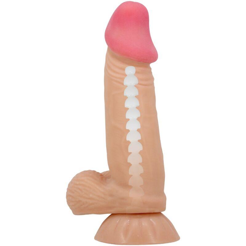 PRETTY LOVE - SLIDING SKIN SERIES DILDO REALÍSTICO CON VENTOSA PIEL DESLIZANTE 19.4 CM - Sensuana.es