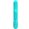 PRETTY LOVE - PERLITA VIBRADOR PUNTO G 3 EN 1 MULTIFUNCIÓN VERDE AGUA - Sensuana.es