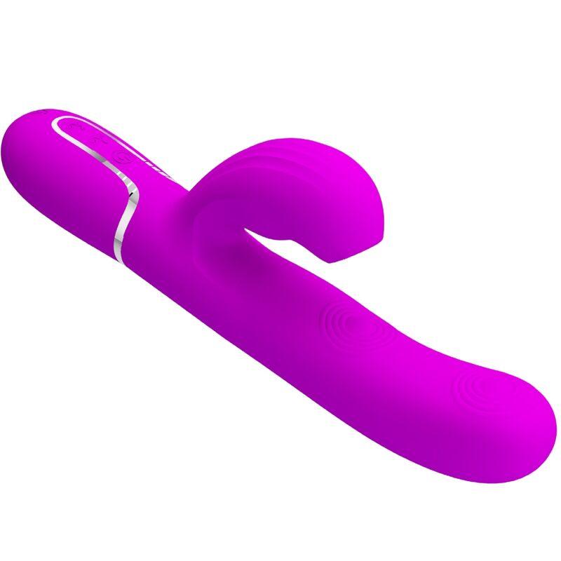 PRETTY LOVE - PERLITA VIBRADOR PUNTO G 3 EN 1 MULTIFUNCIÓN VIOETA - Sensuana.es