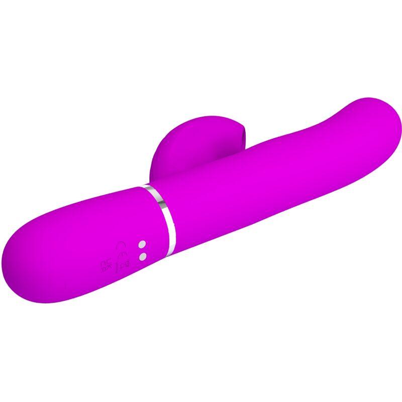 PRETTY LOVE - PERLITA VIBRADOR PUNTO G 3 EN 1 MULTIFUNCIÓN VIOETA - Sensuana.es