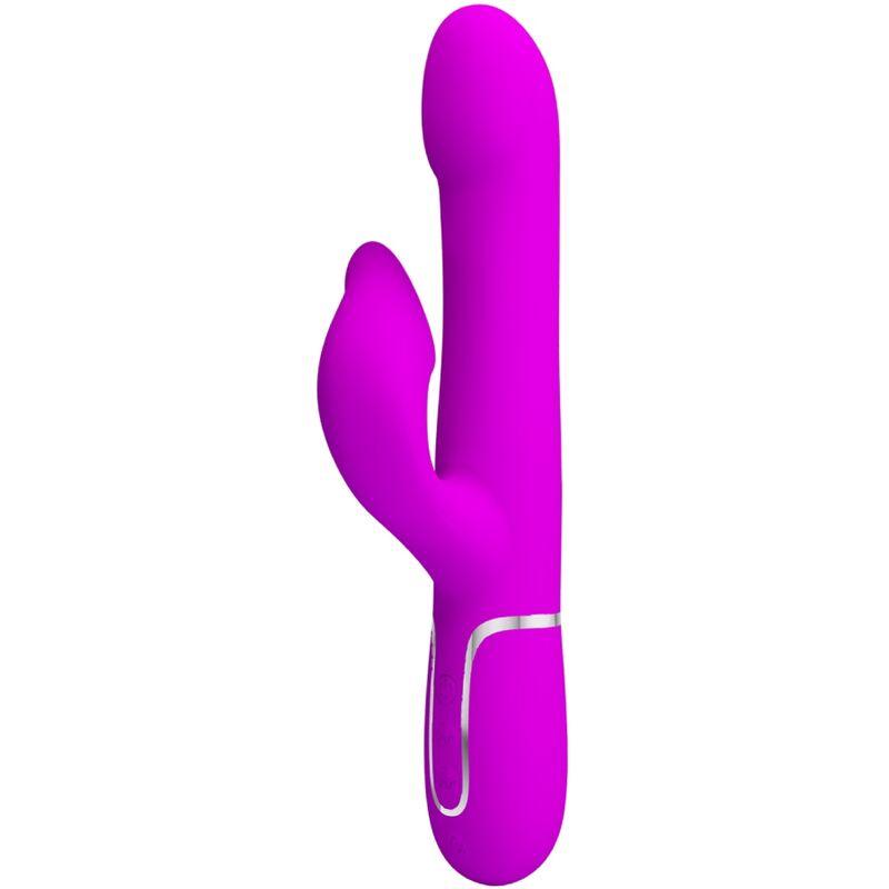 PRETTY LOVE - VIBRADOR RABBIT PERLAS VIOLETA - Sensuana.es