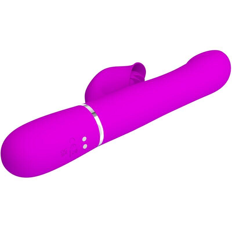 PRETTY LOVE - VIBRADOR RABBIT PERLAS VIOLETA - Sensuana.es