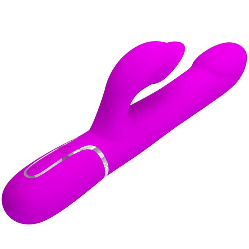 PRETTY LOVE - VIBRADOR RABBIT PERLAS VIOLETA - Sensuana.es