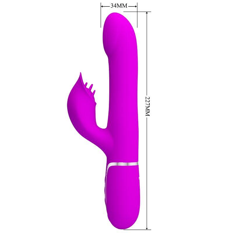 PRETTY LOVE - VIBRADOR RABBIT PERLAS VIOLETA - Sensuana.es