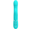 PRETTY LOVE - VIBRADOR RABBIT PERLAS VERDE AGUA - Sensuana.es