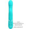 PRETTY LOVE - VIBRADOR RABBIT PERLAS VERDE AGUA - Sensuana.es