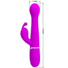 PRETTY LOVE - DEJON VIBRADOR RABBIT 3 EN 1 MULTIFUNCIÓN VIOLETA - Sensuana.es