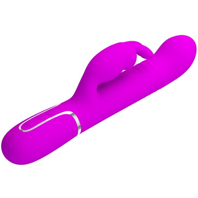 PRETTY LOVE - VIBRADOR COALE RABBIT PERLAS VIOLETA - Sensuana.es