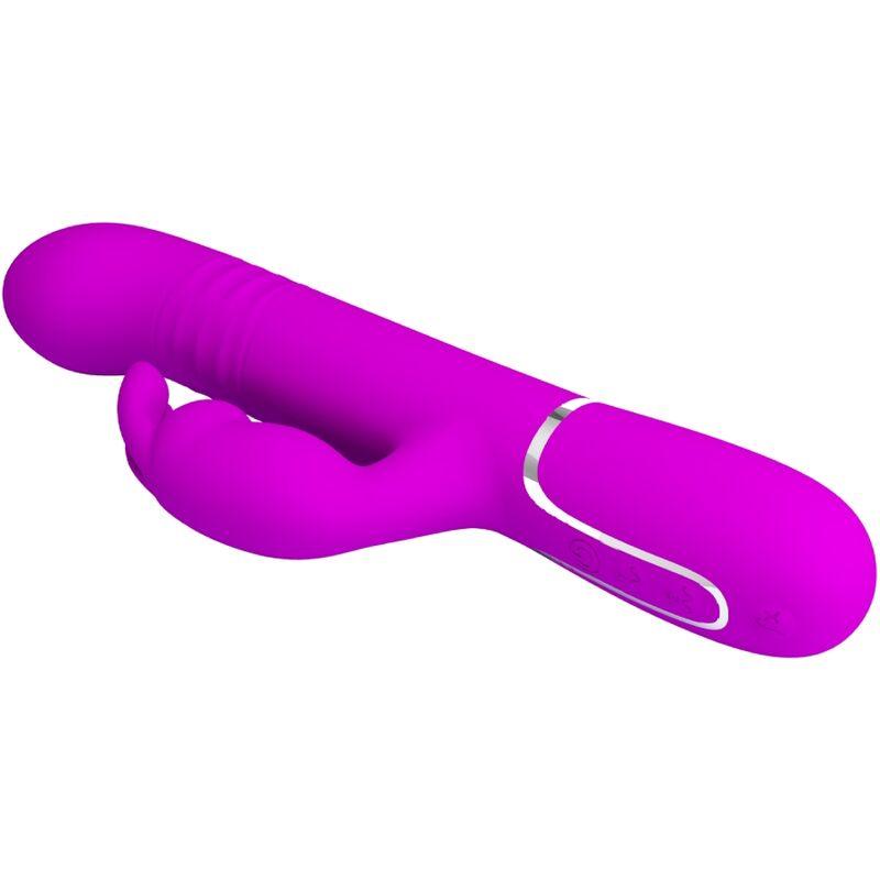 PRETTY LOVE - VIBRADOR COALE RABBIT PERLAS VIOLETA - Sensuana.es