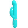 PRETTY LOVE - VIBRADOR COALE RABBIT PERLAS VERDE AGUA - Sensuana.es