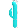 PRETTY LOVE - VIBRADOR COALE RABBIT PERLAS VERDE AGUA - Sensuana.es