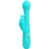 PRETTY LOVE - DEJON VIBRADOR RABBIT 3 EN 1 MULTIFUNCIÓN VERDE AGUA - Sensuana.es