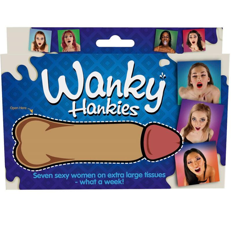 SPENCER & FLEETWOOD - WANKY HANKIES 7 PAÑUELOS EXTRA GRANDES MUJERES - Sensuana.es