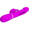 PRETTY LOVE - KAMPAS VIBRADOR RABBIT 3 EN 1 MULTIFUNCIÓN CON LENGUA VIOLETA - Sensuana.es