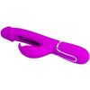 PRETTY LOVE - KAMPAS VIBRADOR RABBIT 3 EN 1 MULTIFUNCIÓN CON LENGUA VIOLETA - Sensuana.es