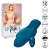 CALEXOTICS - RIDER MASAJEADOR DOBLE MOTOR CONTROL REMOTO AZUL - Sensuana.es