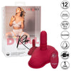 CALEXOTICS - RIDER MASAJEADOR DOBLE MOTOR CONTROL REMOTO ROJO - Sensuana.es