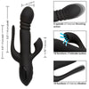 CALEXOTICS - VIBRADOR TRIPLE EUPHORIA NEGRO - Sensuana.es