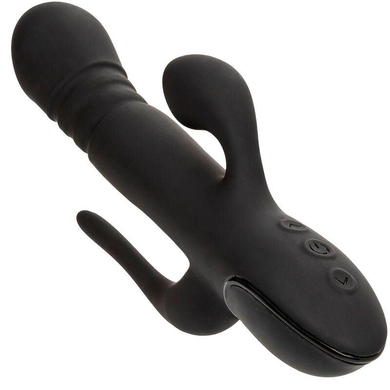 CALEXOTICS - VIBRADOR TRIPLE EUPHORIA NEGRO - Sensuana.es