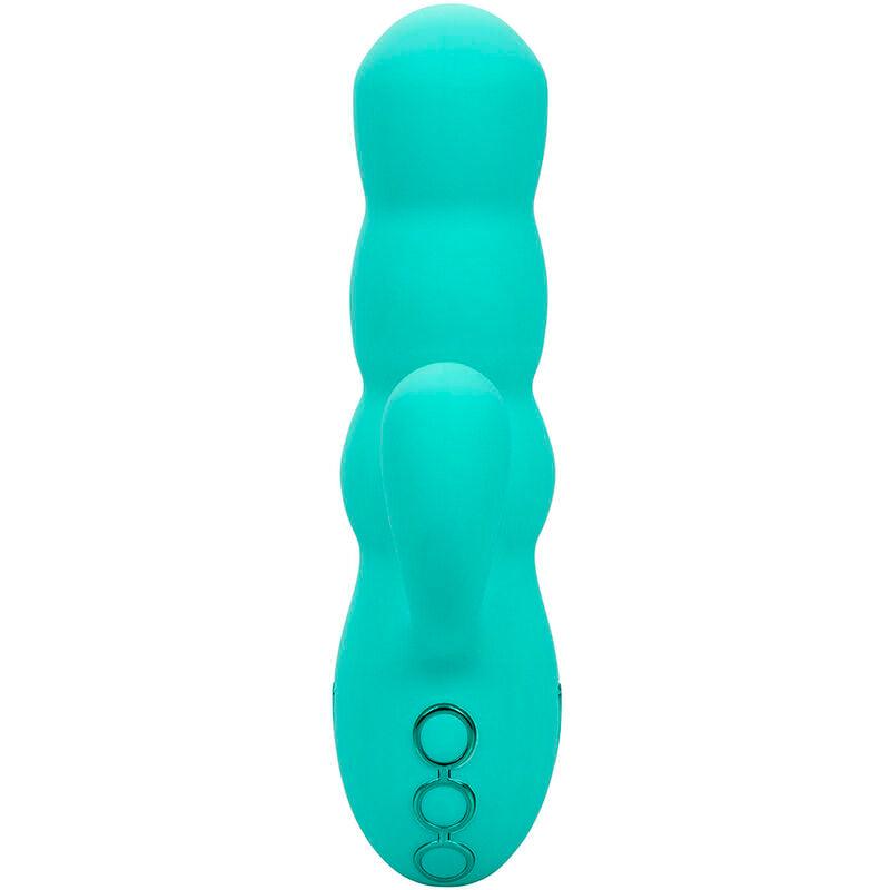 CALEXOTICS - DEL MAR DIVA VIBRADOR RABBIT VERDE AGUA BY CALIFORNIA DREAMING - Sensuana.es