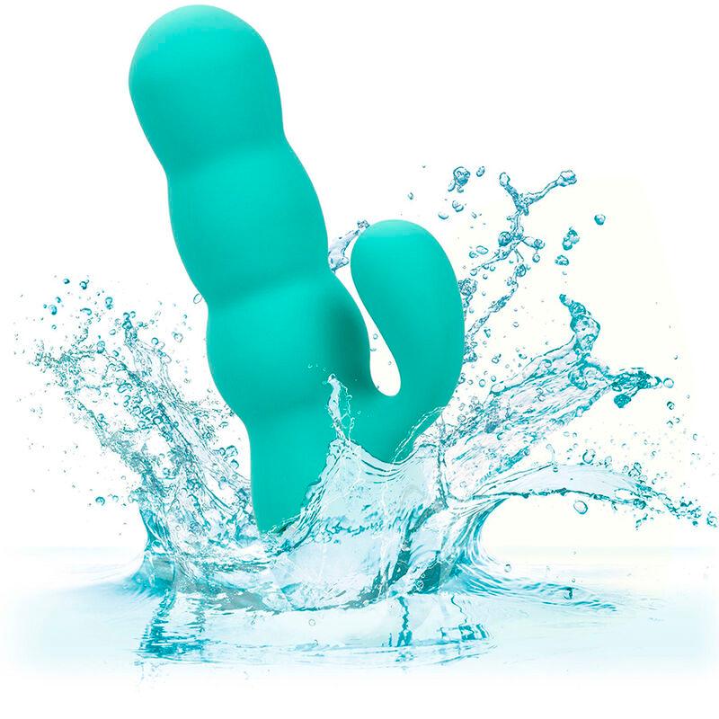 CALEXOTICS - DEL MAR DIVA VIBRADOR RABBIT VERDE AGUA BY CALIFORNIA DREAMING - Sensuana.es