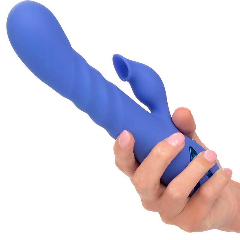 CALEXOTICS - L.A LOVE VIBRADOR & SUCCIONADOR AZUL BY CALIFORNIA DREAMING - Sensuana.es