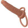 CALEXOTICS - PERFORMANCE MAXX DOBLE PENETRADOR RECARGABLE PIEL MORENO - Sensuana.es