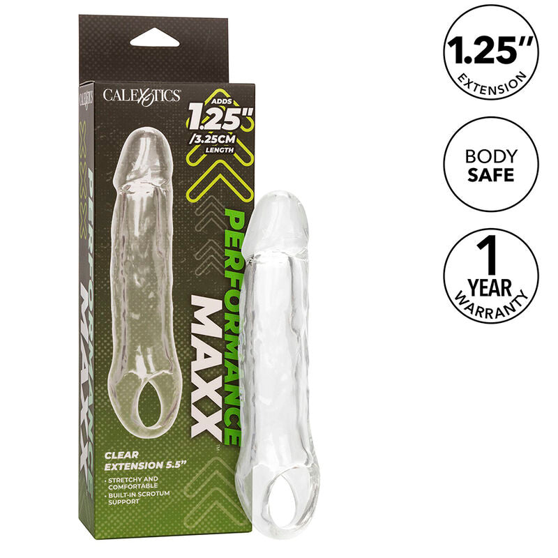 CALEXOTICS - PERFORMANCE MAXX EXTENSIÓN CLARA 5,5 TRANSPARENTE