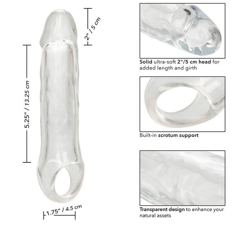 CALEXOTICS - PERFORMANCE MAXX EXTENSIÓN CLARA 7,5 TRANSPARENTE - Sensuana.es