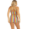 LEG AVENUE - VESTIDO MULTICOLOR