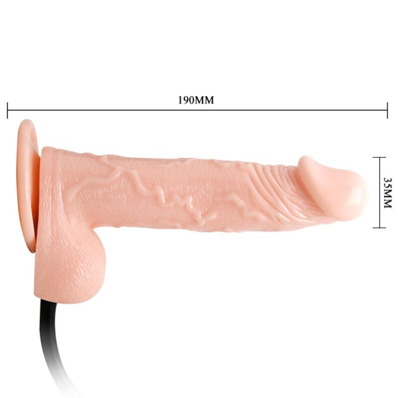 BAILE - INFLATABLE DILDO HINCHABLE REALISTICO CON VENTOSA 15 CM - Sensuana.es