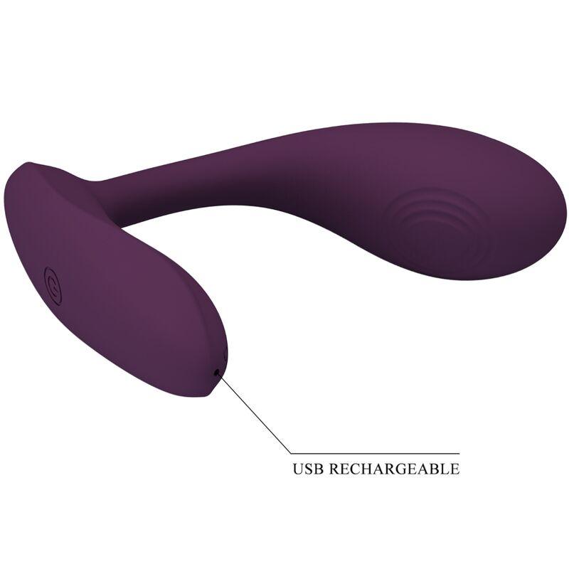 PRETTY LOVE - BAIRD G-SPOT 12 VIBRACIONES RECARGABLE LILA APP - Sensuana.es