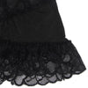 SUBBLIME - BABYDOLL CON TIRANTES AJUSTABLES Y ESTAMPADO FLORAL DE ENCAJE TRANSPARENTE NEGRO S/M - Sensuana.es