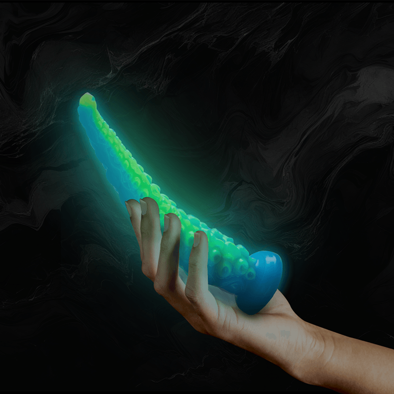 EPIC - SCYLLA DILDO TENTÁCULO FINO FLUORESCENTE TAMAÑO PEQUEÑO - Sensuana.es