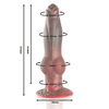 EPIC - PROMETHEUS DILDO TITAN EN LLAMAS RECARGABLE CONTROL REMOTO - Sensuana.es