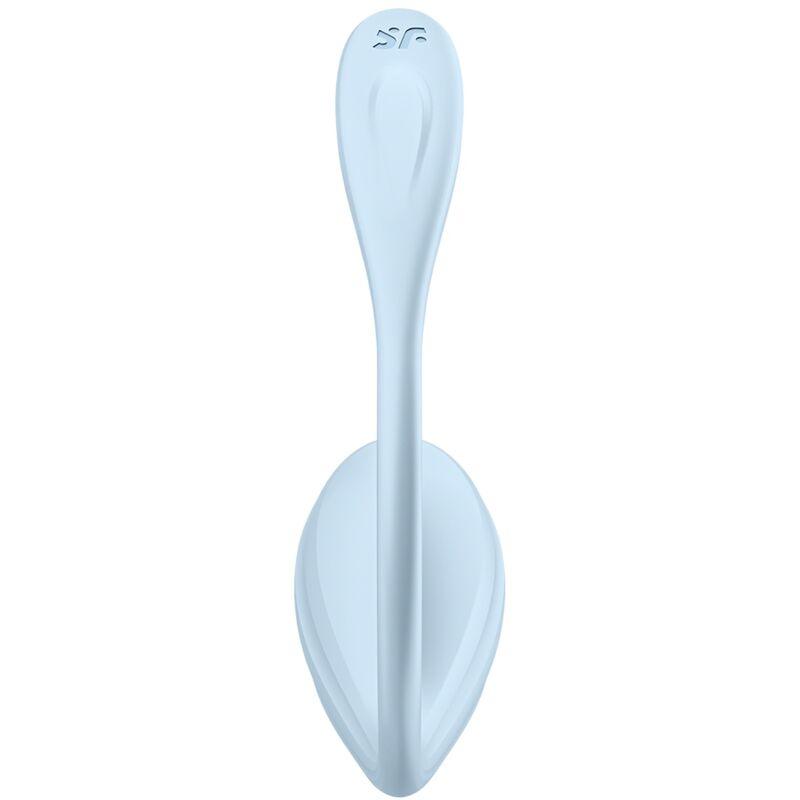 SATISFYER - SMOOTH PETAL ESTIMULADOR PUNTO G CELESTE APP GRATUITA - Sensuana.es