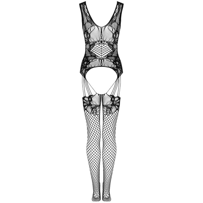 LIVCO CORSETTI FASHION - JULOVE BODYSTOCKING NEGRO TALLA ÚNICA - Sensuana.es