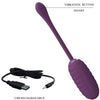 PRETTY LOVE - CASPER HUEVO VIBRADOR RECARGABLE MORADO - Sensuana.es