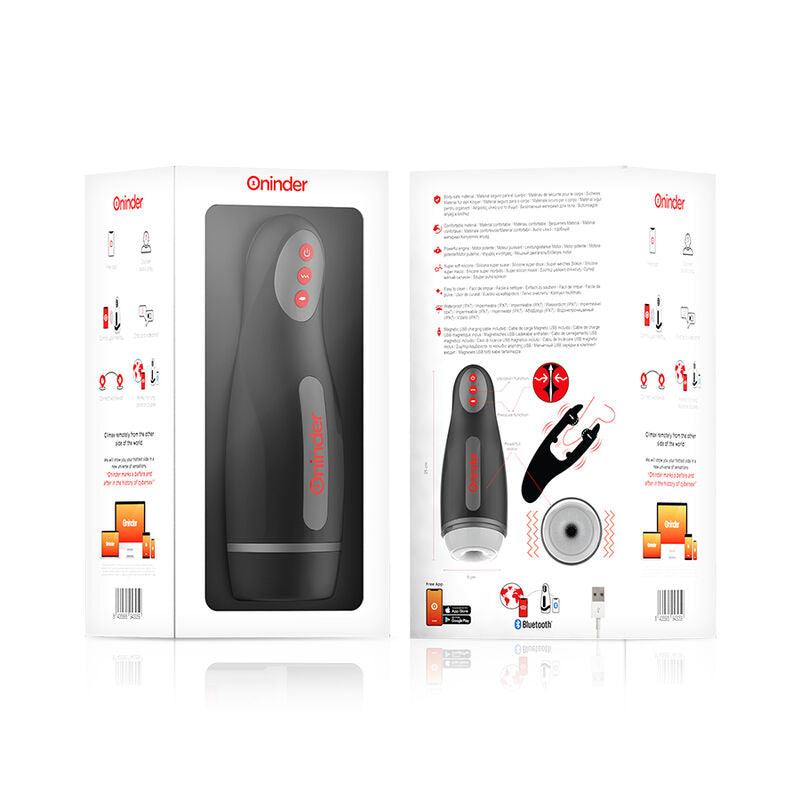 ONINDER - SEOUL MASTURBADOR MASCULINO DE COMPRESION Y VIBRACION - APP GRATUITA - Sensuana.es