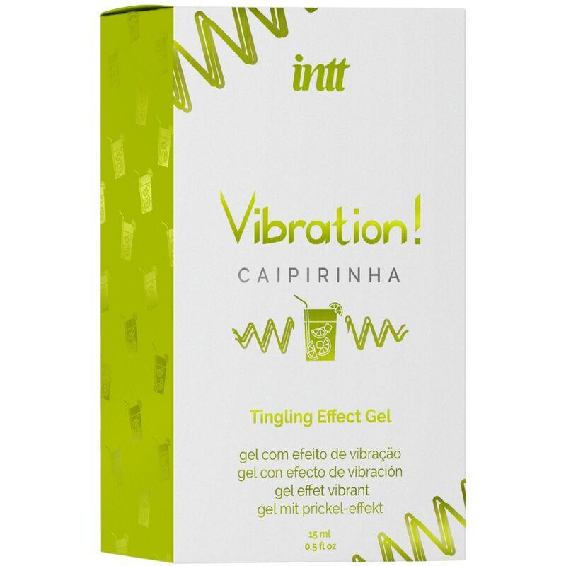 INTT - POTENTE ESTIMULANTE ÍNTIMO GEL VIBRADOR LIQUIDO CAIPIRINHA 15 ML - Sensuana.es