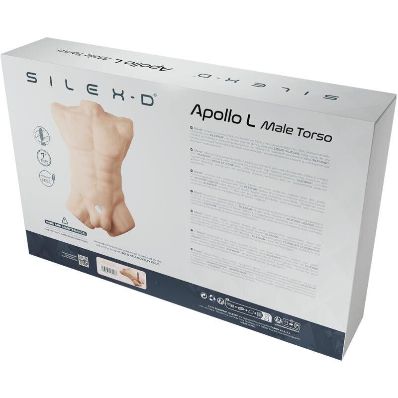 SILEXD - APOLLO L TORSO REALISTICO MASCULINO - Sensuana.es