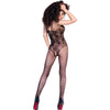 CHILIROSE - CR 4233 BODYSTOCKING CROTCHLESS NEGRO S/M - Sensuana.es