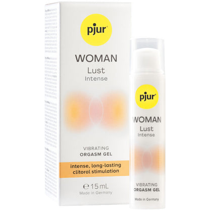 PJUR - WOMAN LUST INTENSE GEL VIBRADOR PARA ORGASMO 15 ML - Sensuana.es