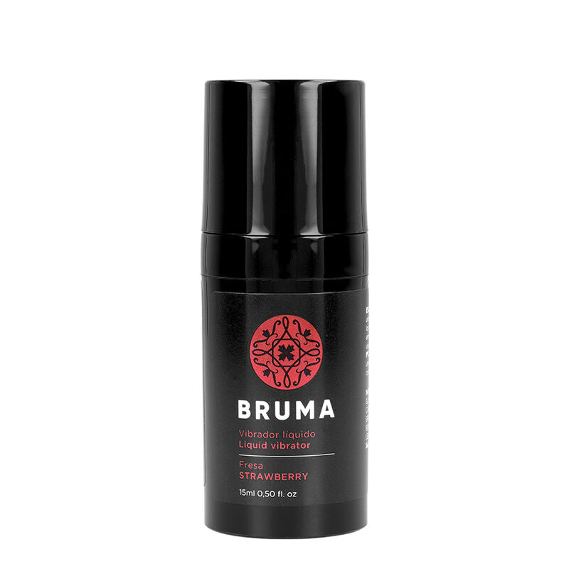 BRUMA - POTENTE GEL VIBRADOR LÍQUIDO FRESA 15 ML - Sensuana.es