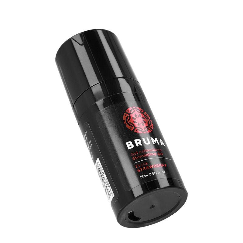 BRUMA - POTENTE GEL INTENSIFICADOR ORGASMOS SABOR FRESA 15 ML - Sensuana.es