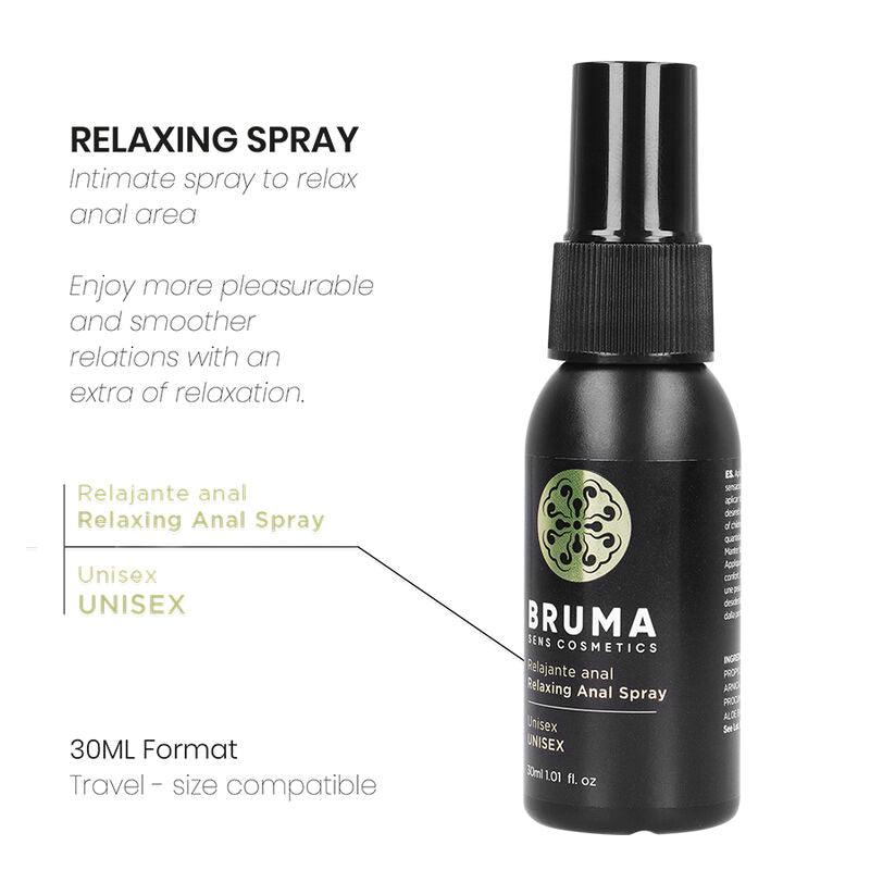 BRUMA - EXTRA SPRAY RELAJANTE ANAL UNISEX 30 ML - Sensuana.es