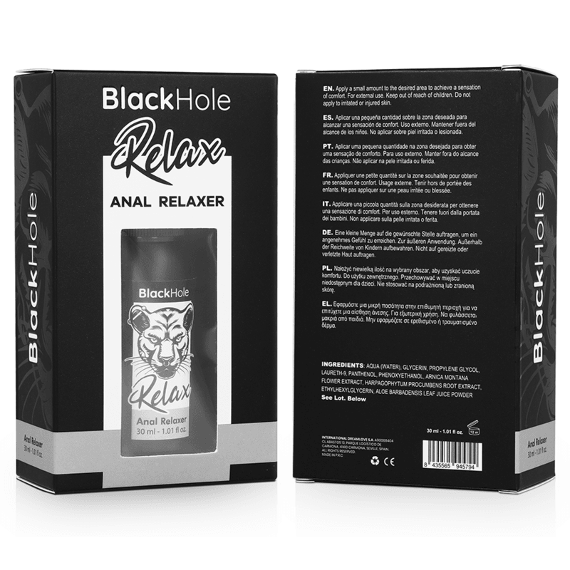 BLACK HOLE - SPRAY EXPLORER RELAJANTE ANAL 30 ML - Sensuana.es