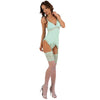 LIVCO CORSETTI FASHION - PERSINNE MIT EMPORIO SET CORSET + PANTY + MEDIAS S/M - Sensuana.es