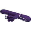 PRETTY LOVE - VIBRADOR RABBIT MULTIFUNCIÓN 4 EN 1 MARIPOSA MORADO - Sensuana.es